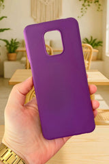 Xiaomi Redmi Note 9 Pro ve 9S Uyumlu Silikon Darbe Emici Klasik Korumalı Rubber Kılıf