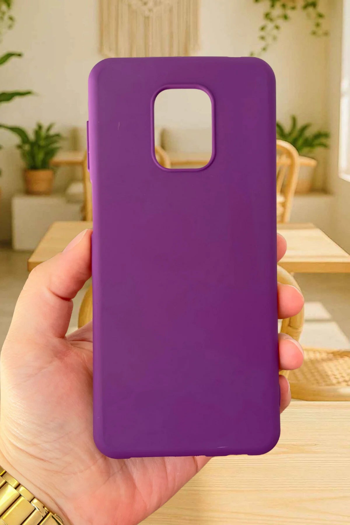 Xiaomi Redmi Note 9 Pro ve 9S Uyumlu Silikon Darbe Emici Klasik Korumalı Rubber Kılıf