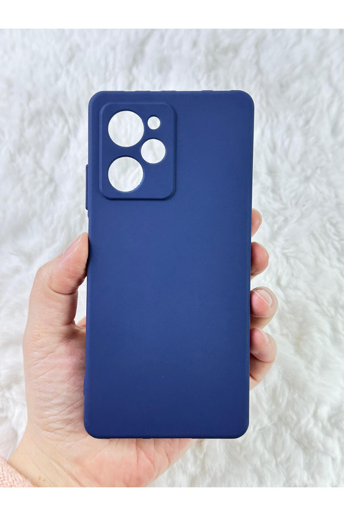 POCO X5 PRO - Silikon Darbe Emici Klasik Korumalı Rubber Kılıf