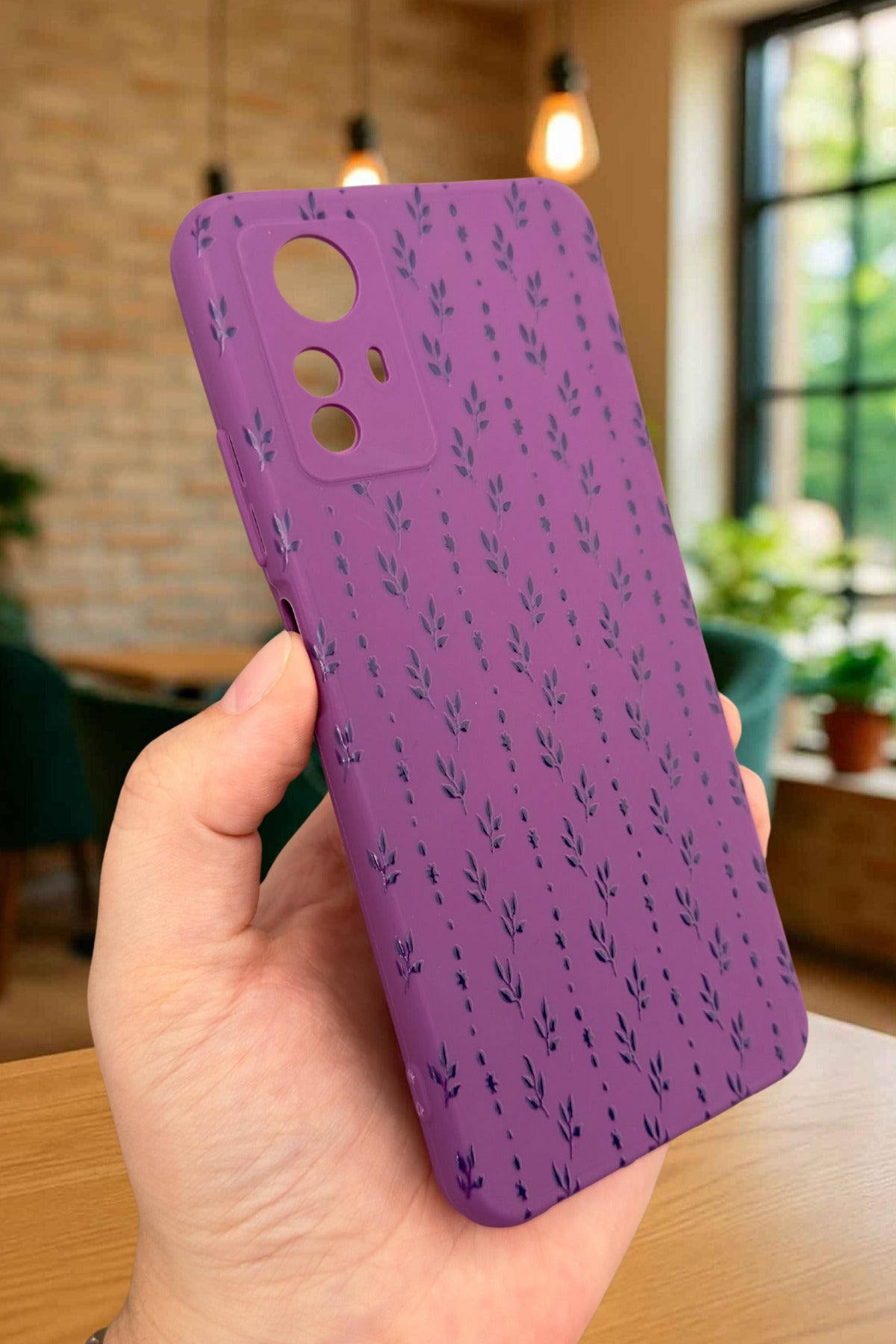 Xiaomi Redmi Note 12S - SARMAŞIK DESENLİ Silikon Darbe Emici Klasik Korumalı Rubber Kılıf