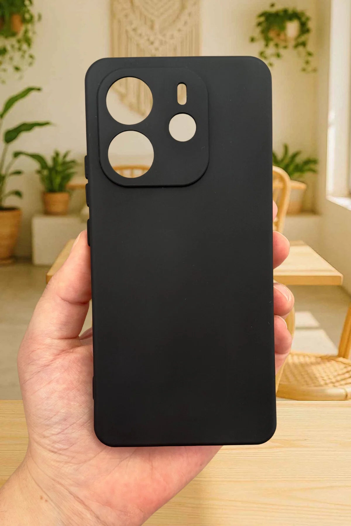 Xiaomi Redmi Note 14 Silikon Darbe Emici Klasik Korumalı Rubber Kılıf
