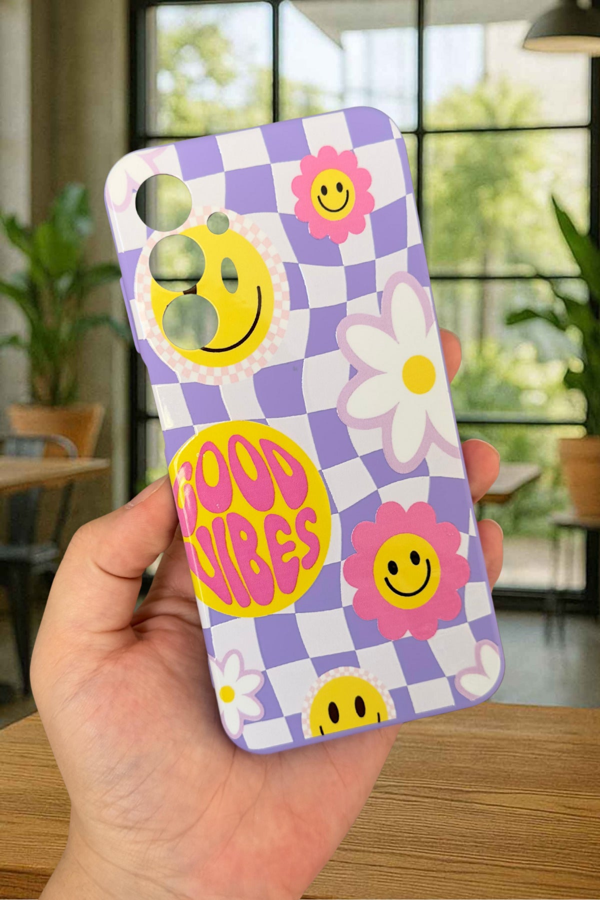 Samsung Galaxy A25 Uyumlu Good Vibes Silikon Darbe Emici Klasik Korumalı Rubber Kılıf