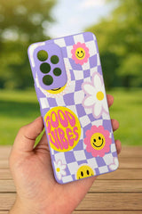 Samsung Galaxy A53 Uyumlu Good Vibes Silikon Darbe Emici Klasik Korumalı Rubber Kılıf