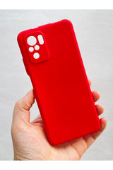 Xiaomi Redmi Note 10 ve 10S Uyumlu Silikon Darbe Emici Klasik Korumalı Rubber Kılıf