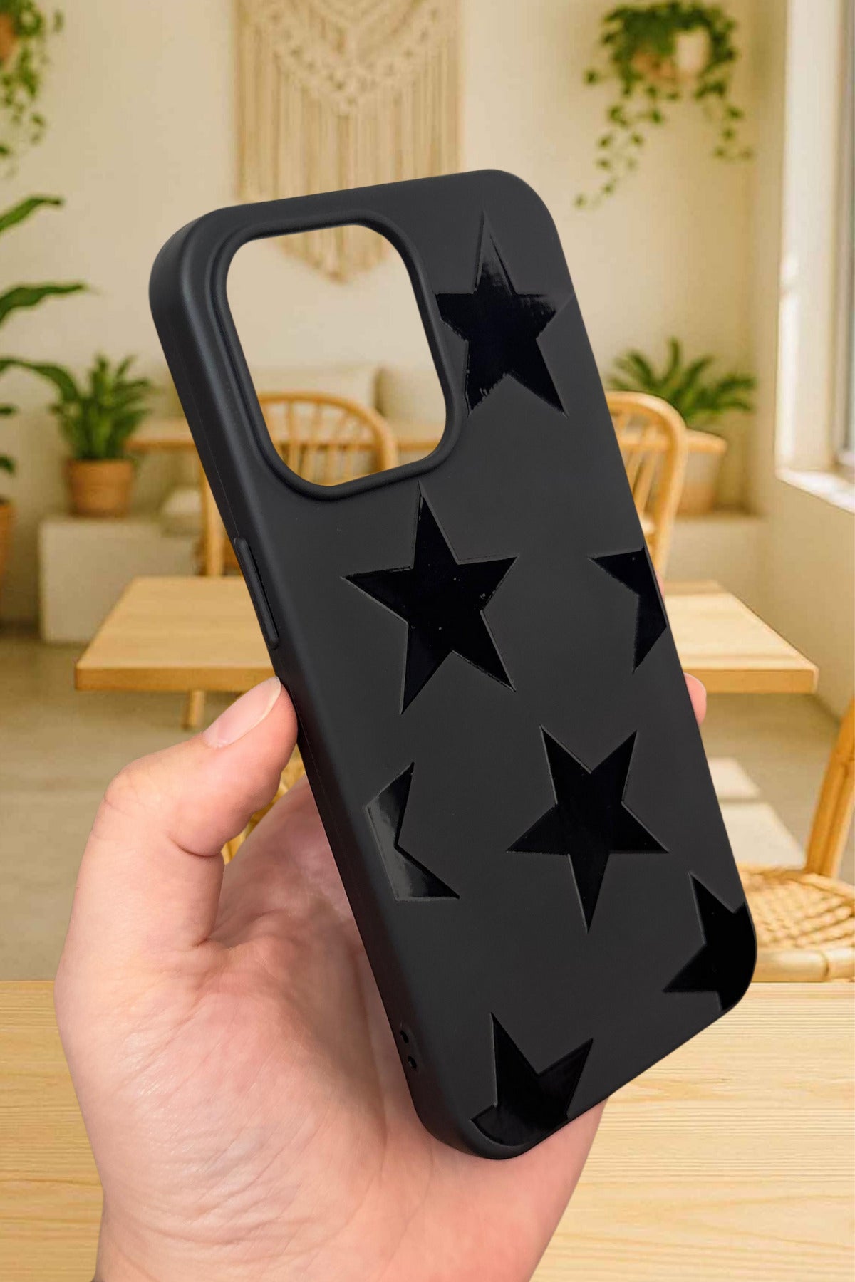iPhone 16 Pro Max- STAR Silikon Darbe Emici Klasik Korumalı Rubber Kılıf