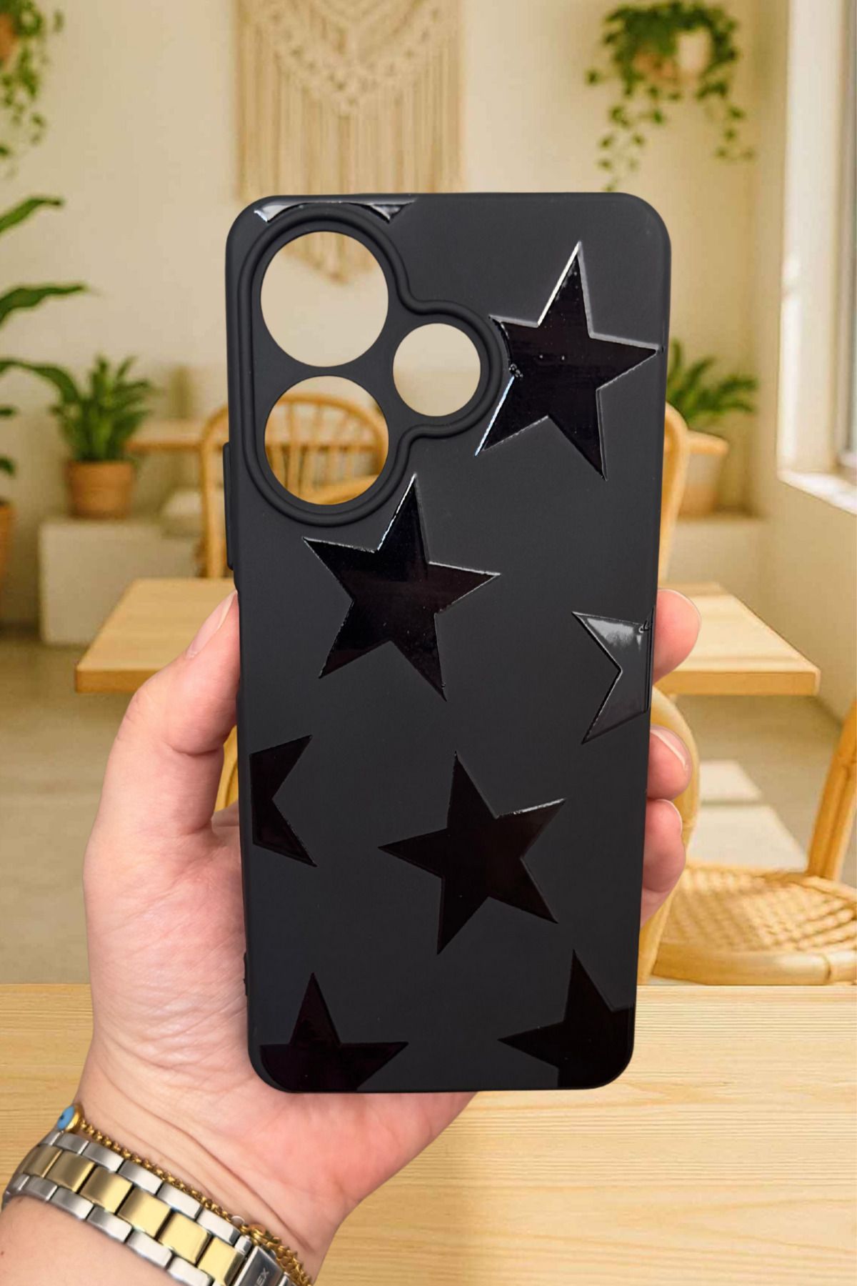 Xiaomi Redmi 13 4G- STAR Silikon Darbe Emici Klasik Korumalı Rubber Kılıf
