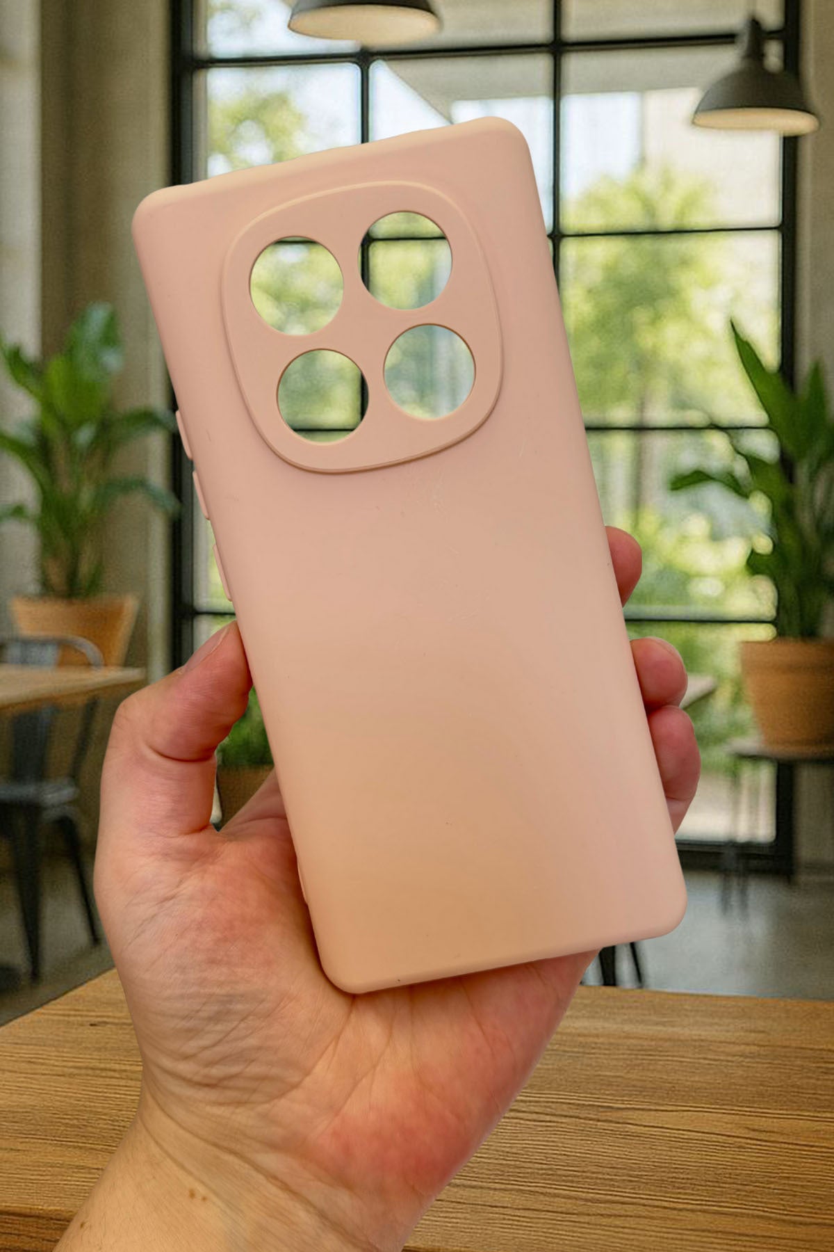 Xiaomi Redmi Note 14 Pro 4G Silikon Darbe Emici Klasik Korumalı Rubber Kılıf