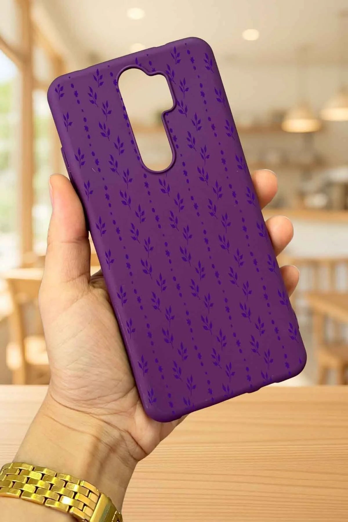 Xiaomi Redmi Note 8 Pro SARMAŞIK DESENLİ Silikon Darbe Emici Klasik Korumalı Rubber Kılıf