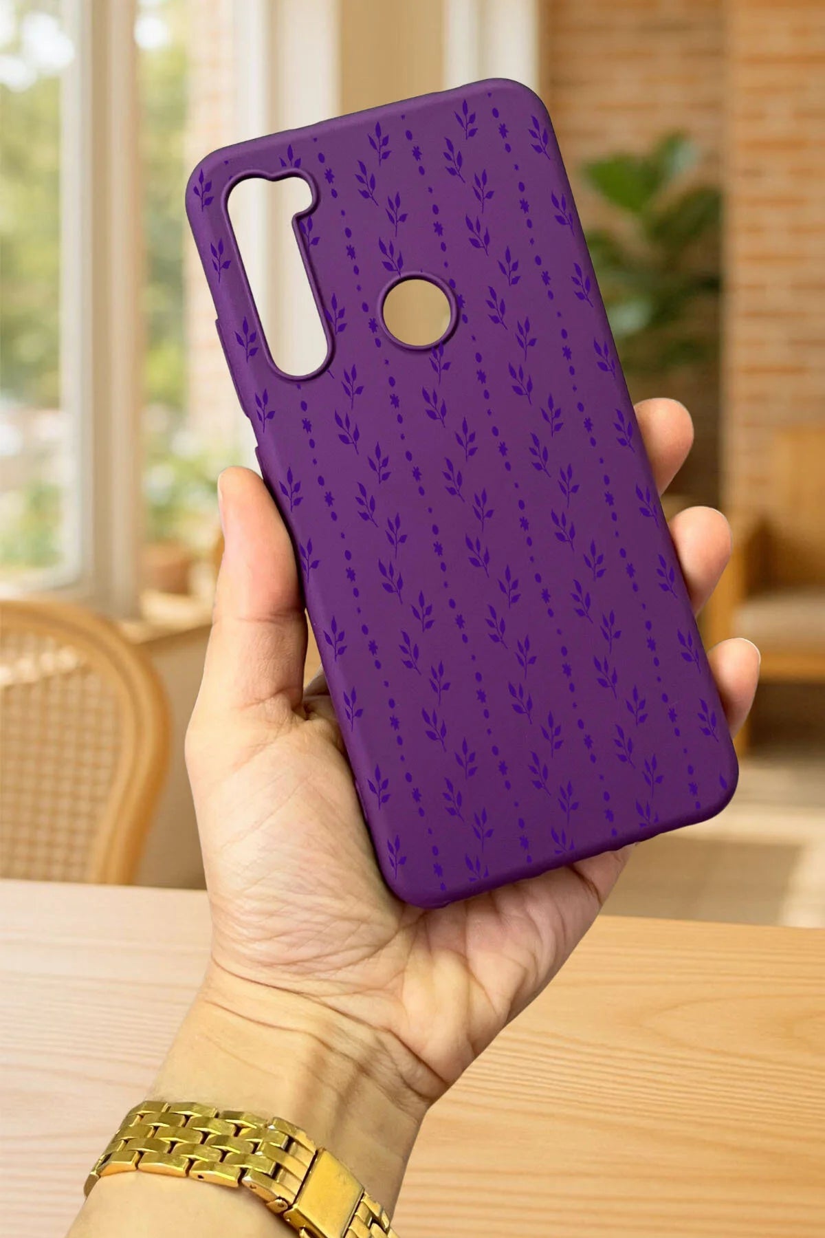 Xiaomi Redmi Note 8 SARMAŞIK DESENLİ Silikon Darbe Emici Klasik Korumalı Rubber Kılıf