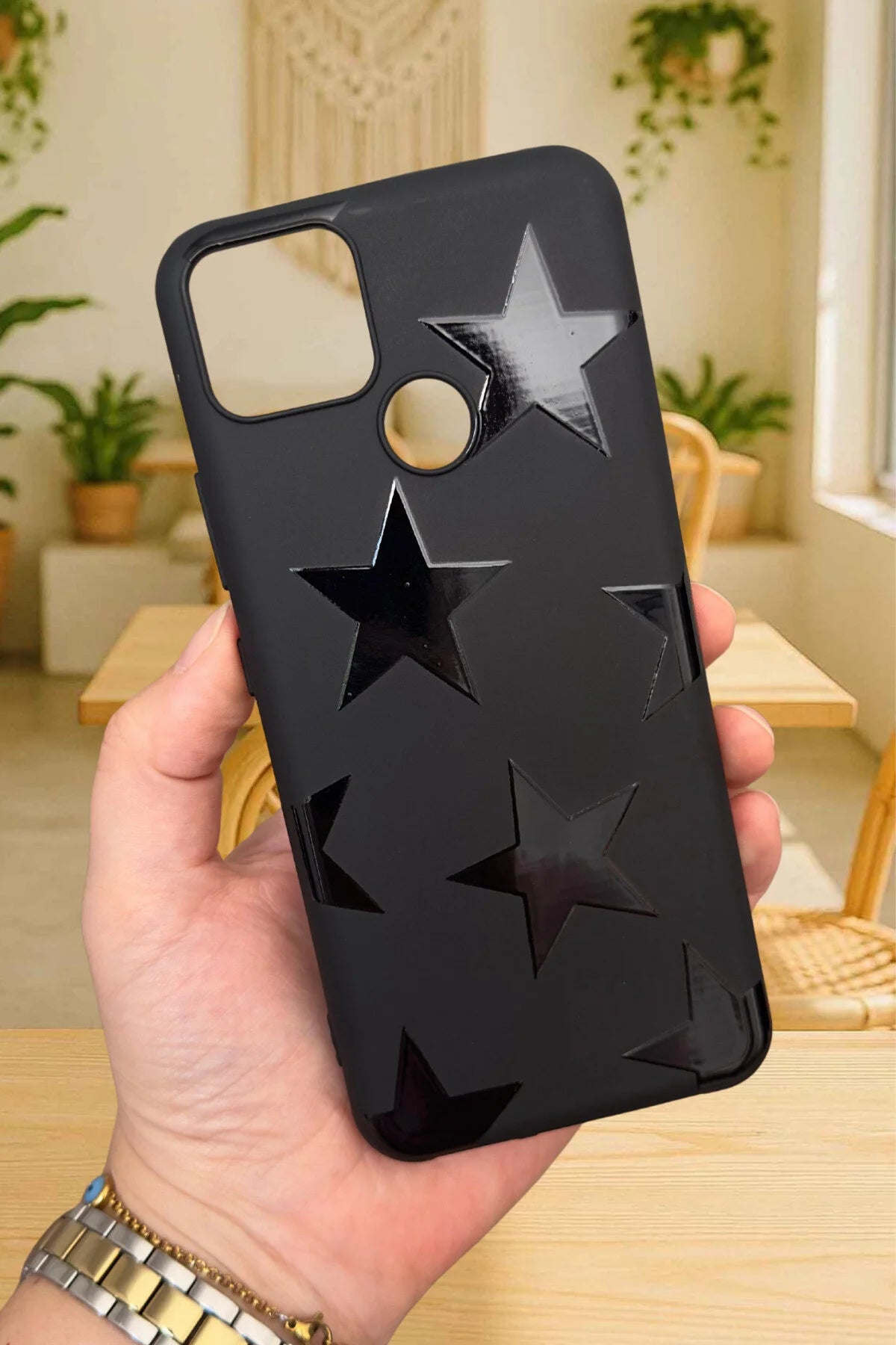 Realme C25 - STAR Silikon Darbe Emici Klasik Korumalı Rubber Kılıf