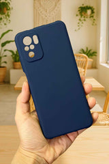 Xiaomi Redmi Note 10 ve 10S Uyumlu Silikon Darbe Emici Klasik Korumalı Rubber Kılıf