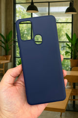 Samsung Galaxy A21s Silikon Darbe Emici Klasik Korumalı Rubber Kılıf