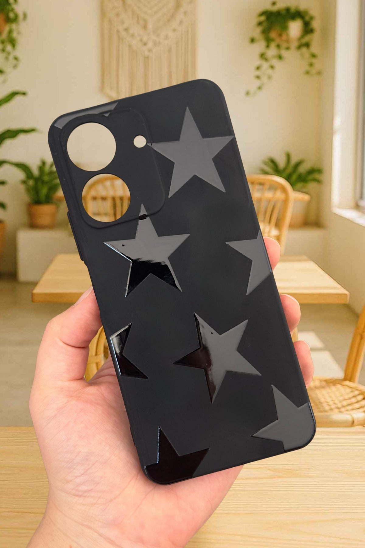 REDMİ 13C-STAR Lansman Kamera Korumalı Yumuşak Silikon RUBBER Kılıf
