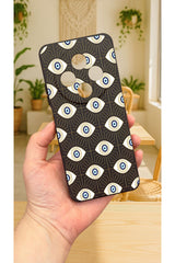 Redmi 14C - EVIL EYE DESENLİ Silikon Darbe Emici Klasik Korumalı Rubber Kılıf