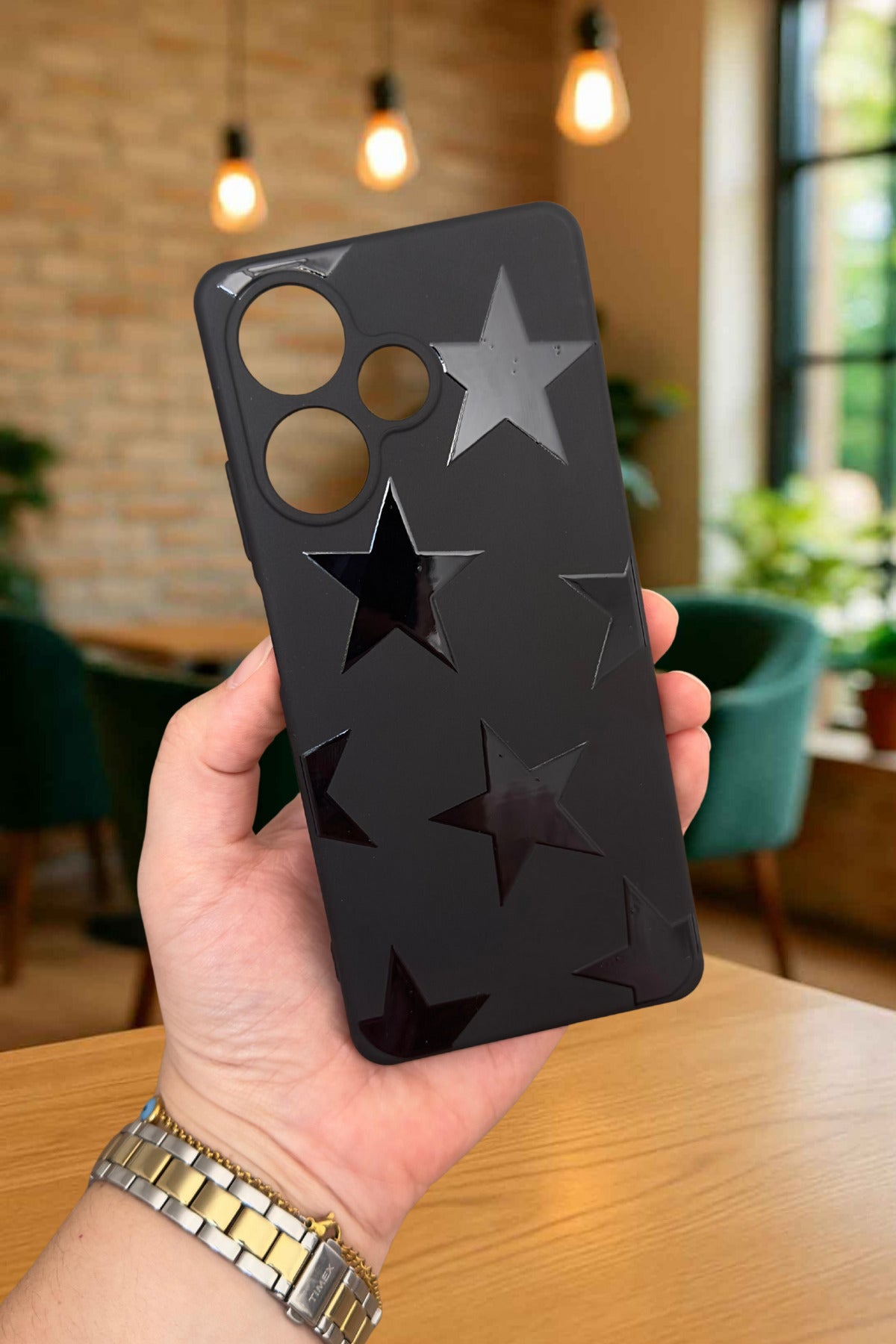 İNFİNİX HOT 30 - STAR Silikon Darbe Emici Klasik Korumalı Rubber Kılıf