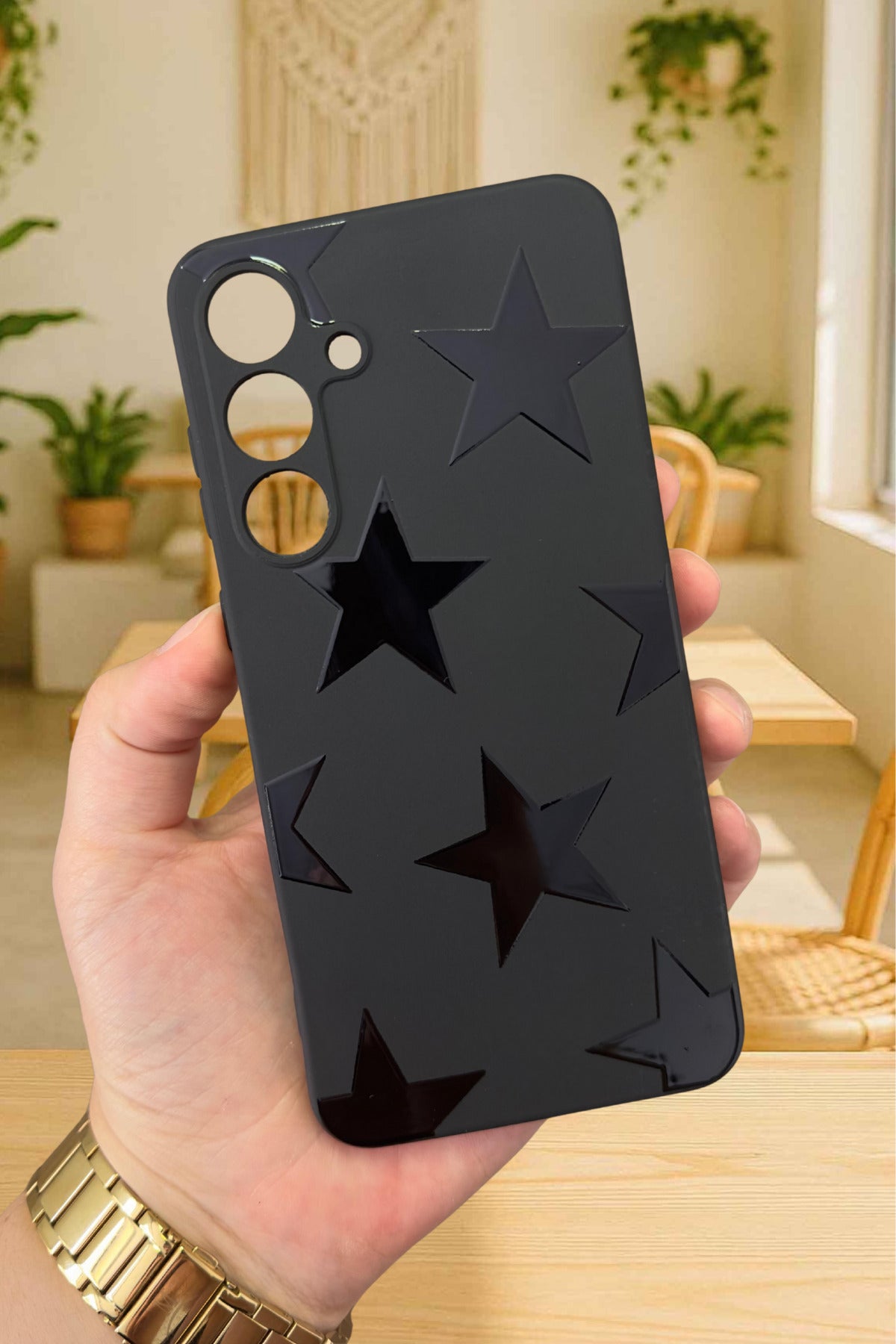 Samsung Galaxy S25 Plus - STAR Silikon Darbe Emici Klasik Korumalı Rubber Kılıf