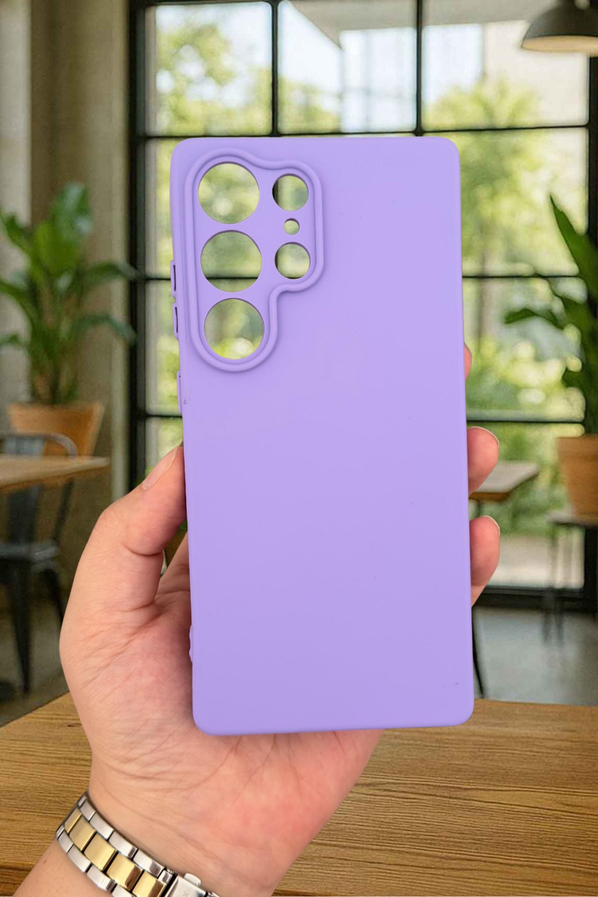 Samsung Galaxy S25 Ultra Silikon Darbe Emici Klasik Korumalı Rubber Kılıf