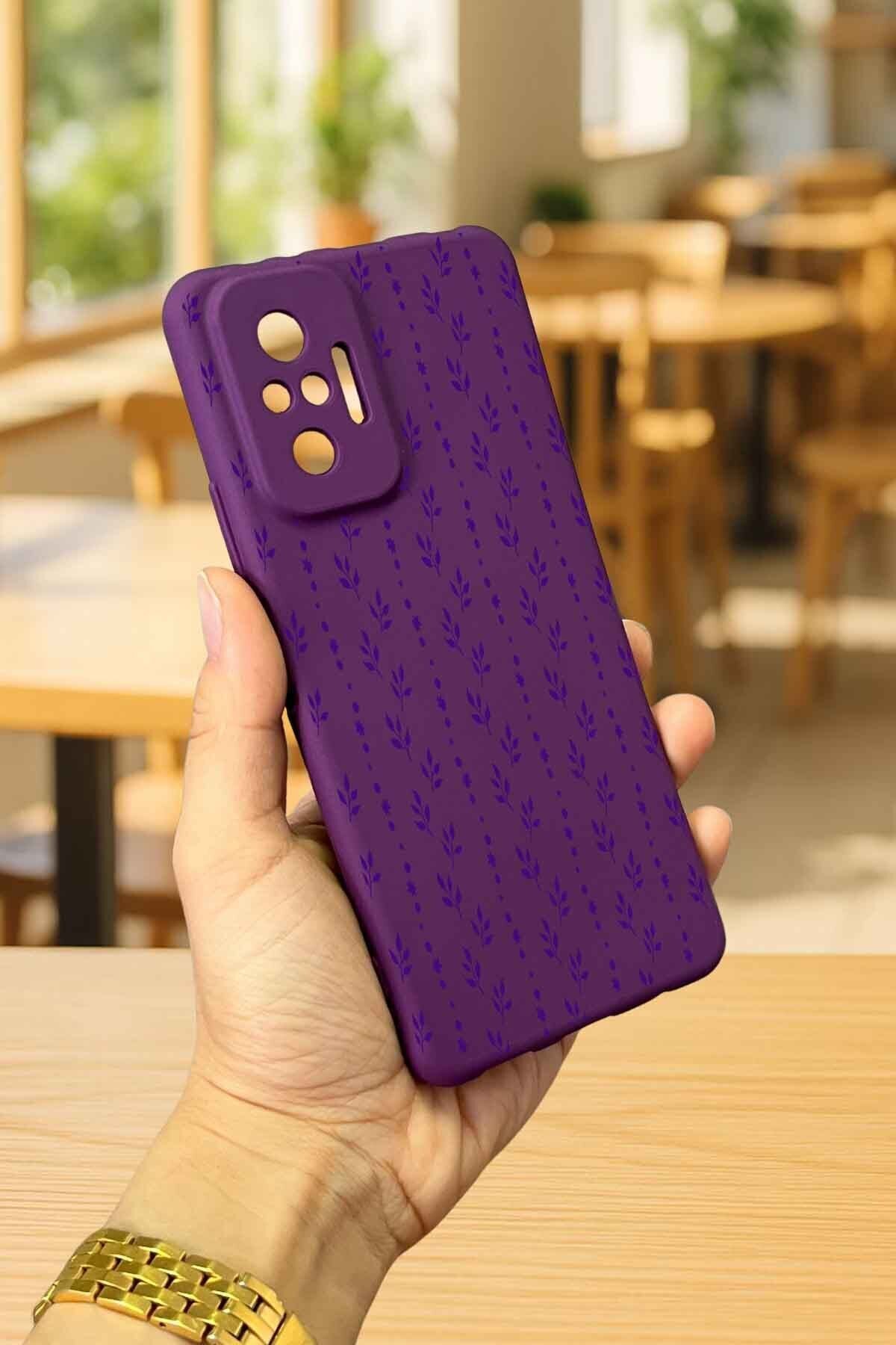 Xiaomi Redmi Note 1O Pro SARMAŞIK DESENLİ Silikon Darbe Emici Klasik Korumalı Rubber Kılıf