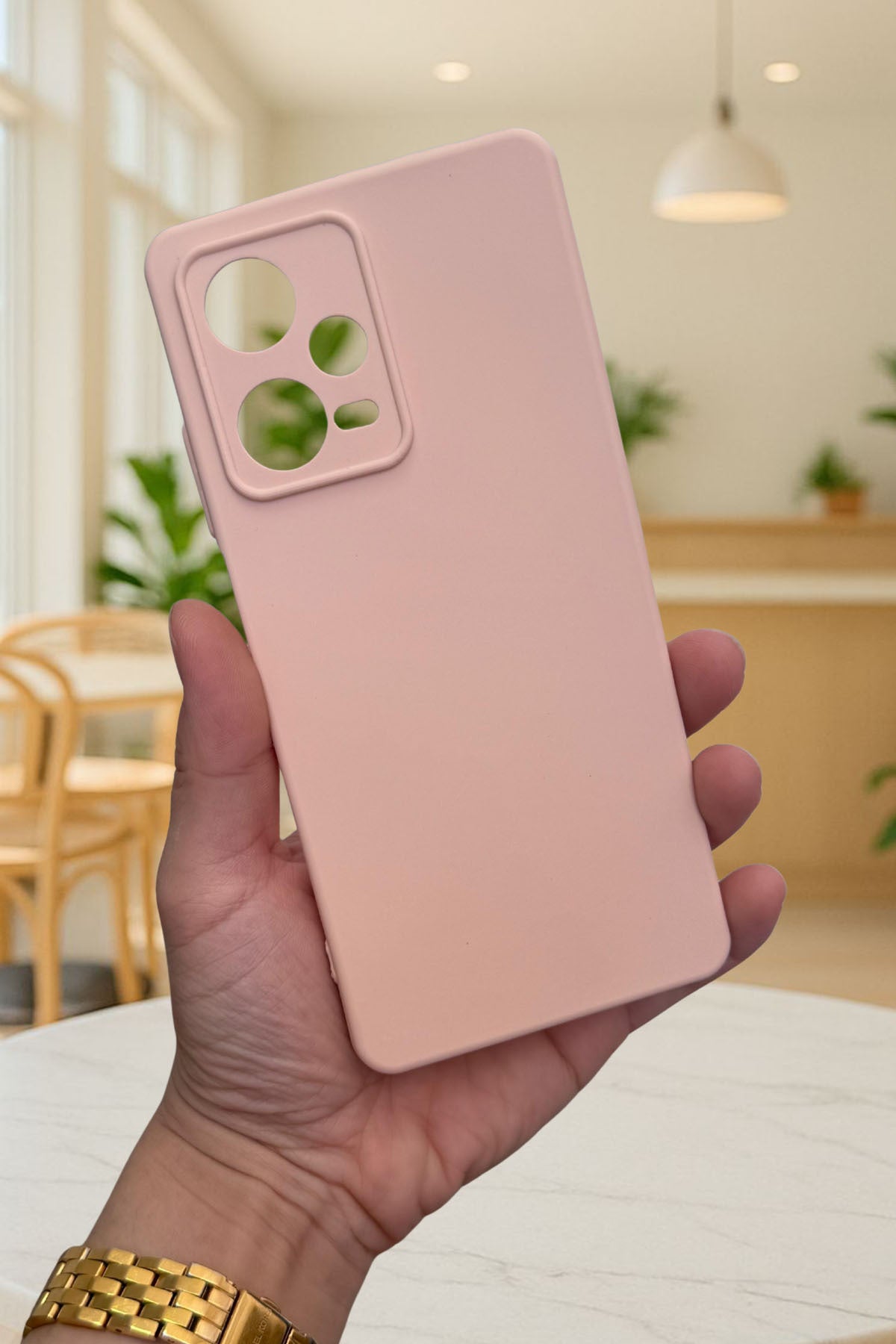 Xiaomi Redmi Note 12 Pro 5G Silikon Darbe Emici Klasik Korumalı Rubber Kılıf