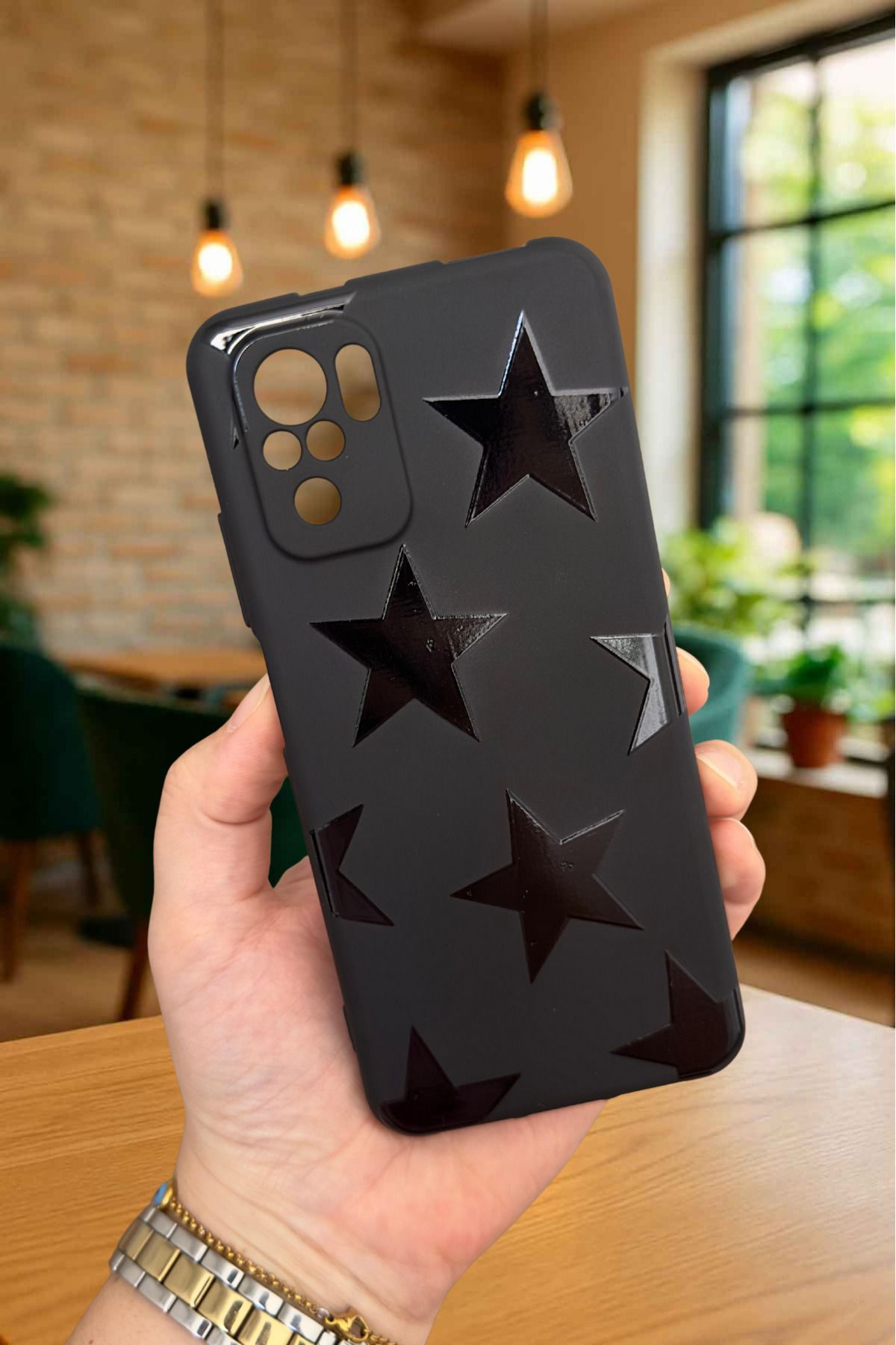 Redmi Note 10/10S Uyumlu - STAR Silikon Darbe Emici Klasik Korumalı Rubber Kılıf