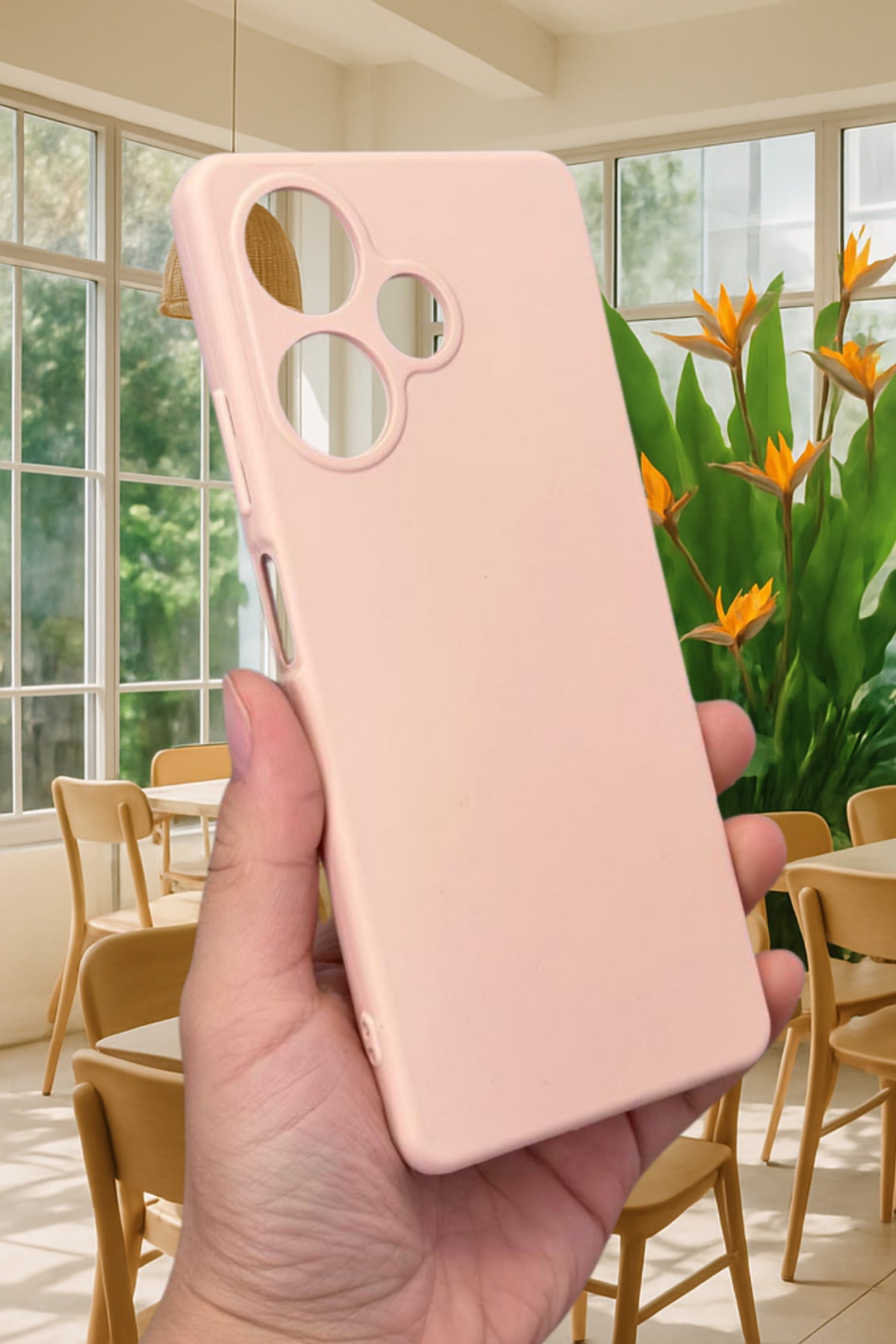 İNFİNİX HOT 30 - Silikon Darbe Emici Klasik Korumalı Rubber Kılıf