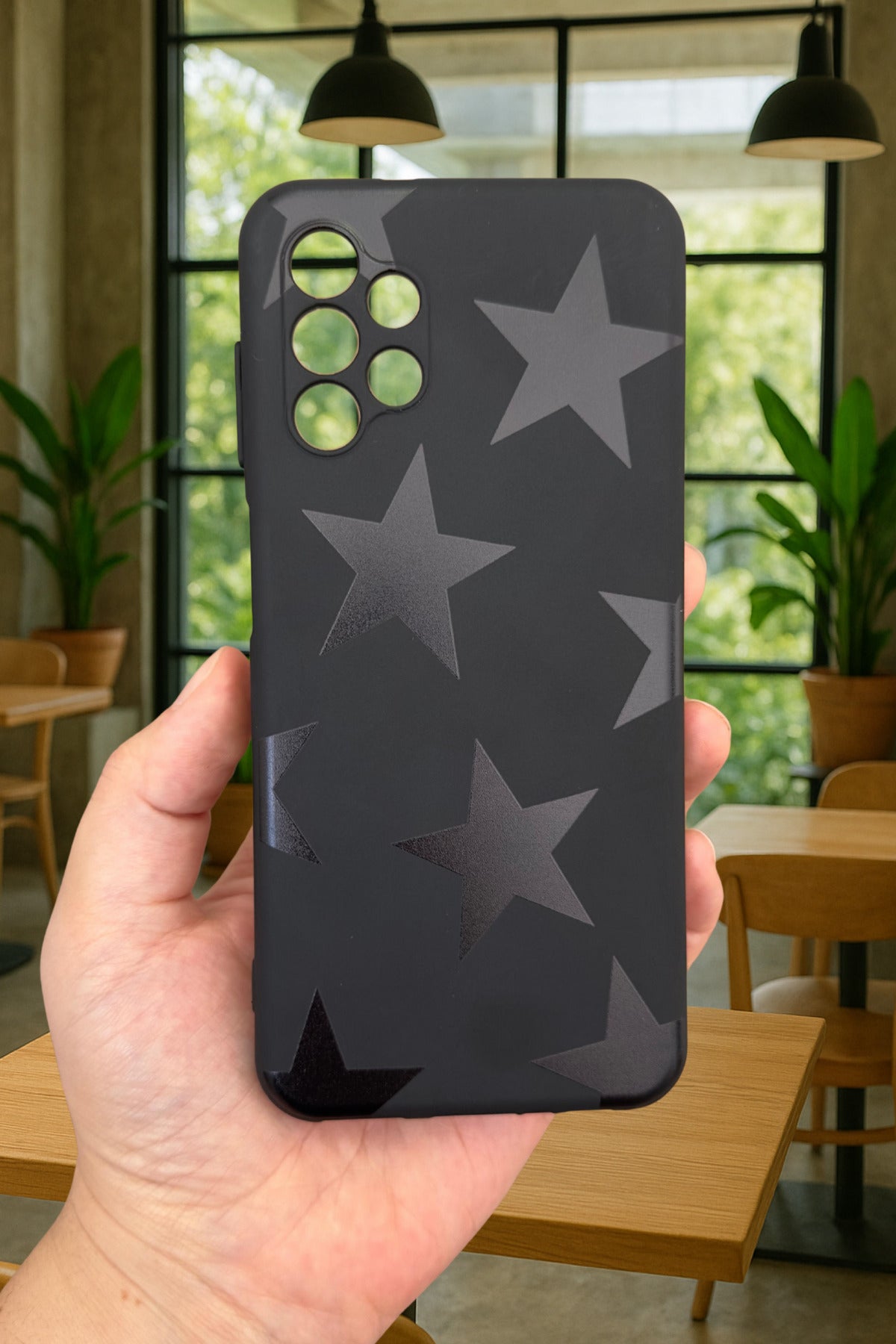 Samsung Galaxy A13 Uyumlu STAR Silikon Darbe Emici Klasik Korumalı Rubber Kılıf