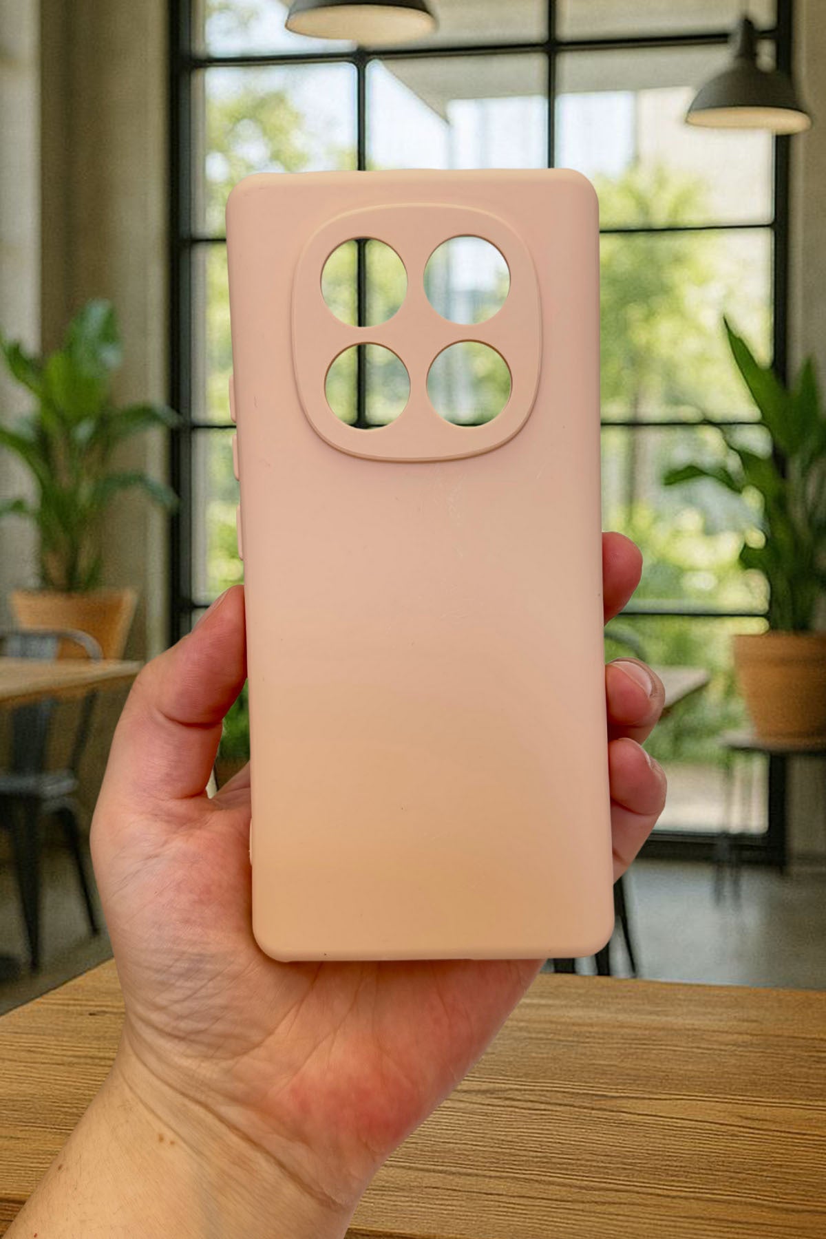 Xiaomi Redmi Note 14 Pro 4G Silikon Darbe Emici Klasik Korumalı Rubber Kılıf