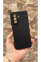 Huawei Nova Y70 Uyumlu Silikon Darbe Emici Klasik Korumalı Rubber Kılıf