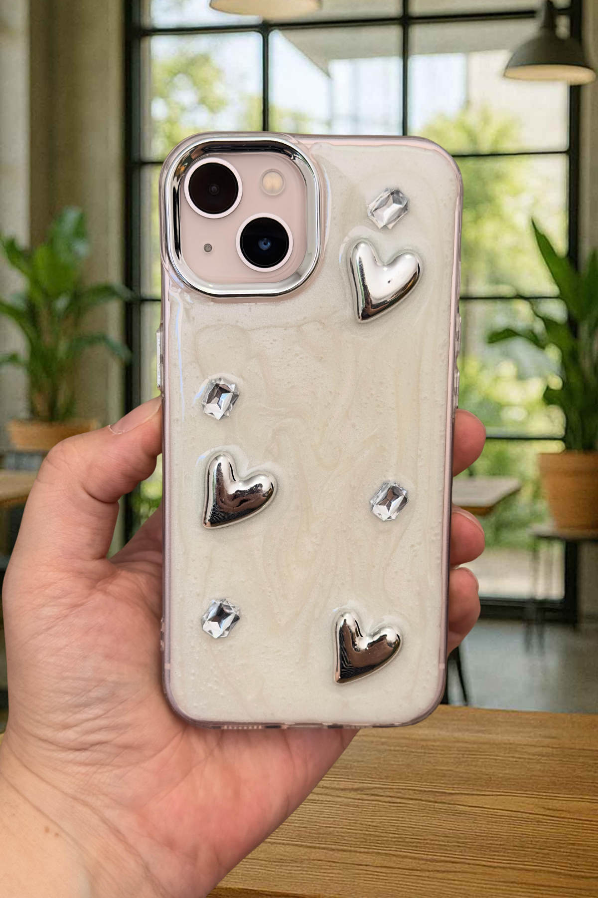 iPhone 15 Kamera Çıkıntılı Şık ve Dayanıklı Telefon Kılıfı - Zarif Tasarımlar Moda Kılıf
