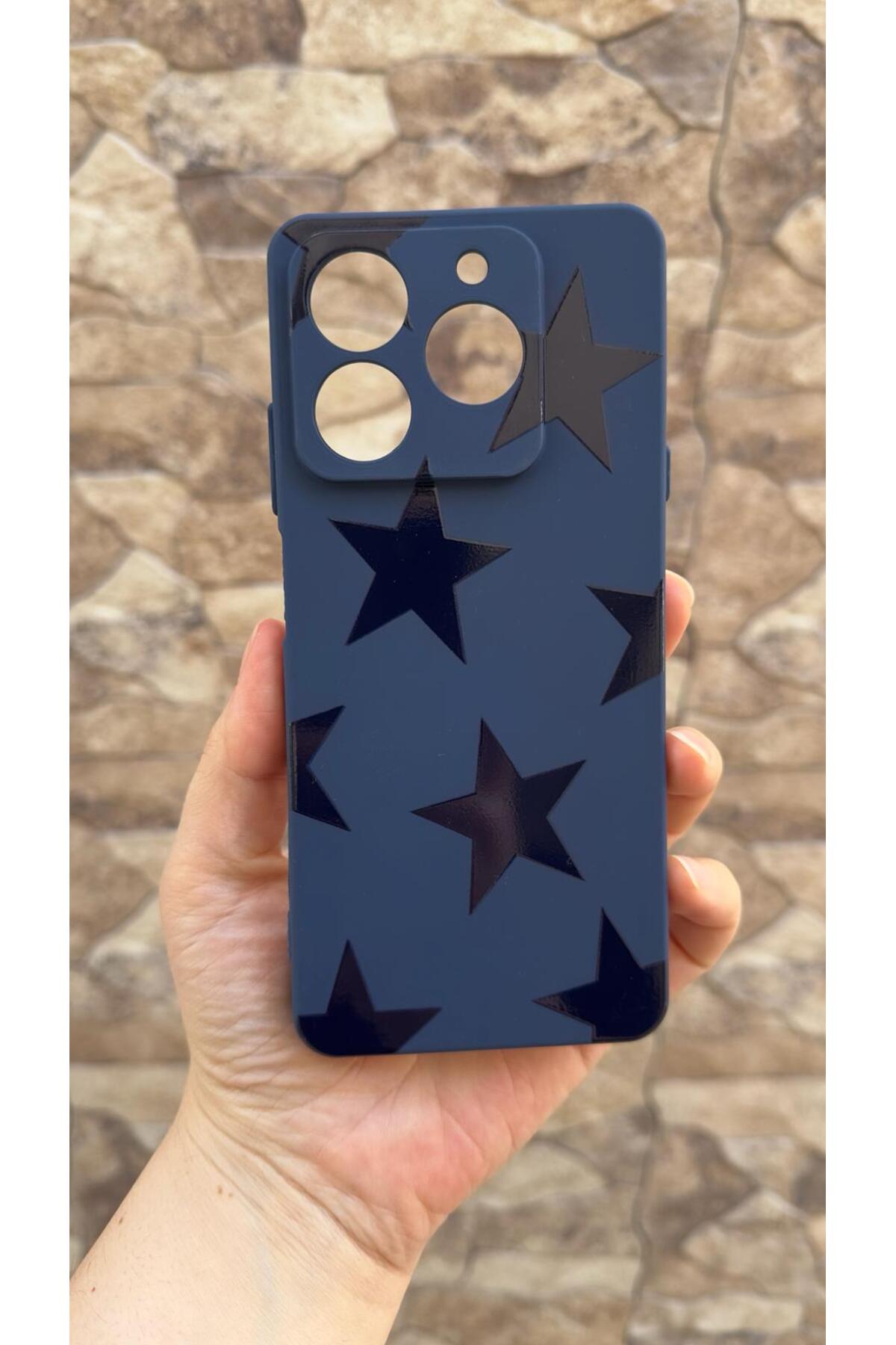 General Mobile Era 50 Uyumlu Star Silikon Darbe Emici Klasik Korumalı Rubber Kılıf