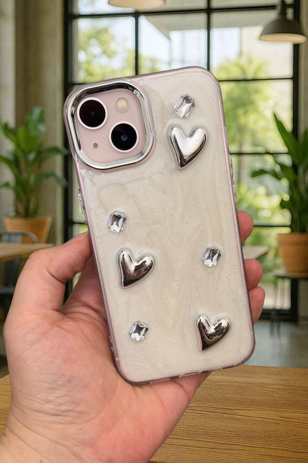 iPhone 15 Kamera Çıkıntılı Şık ve Dayanıklı Telefon Kılıfı - Zarif Tasarımlar Moda Kılıf