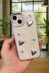 iPhone 15 Kamera Çıkıntılı Şık ve Dayanıklı Telefon Kılıfı - Zarif Tasarımlar Moda Kılıf