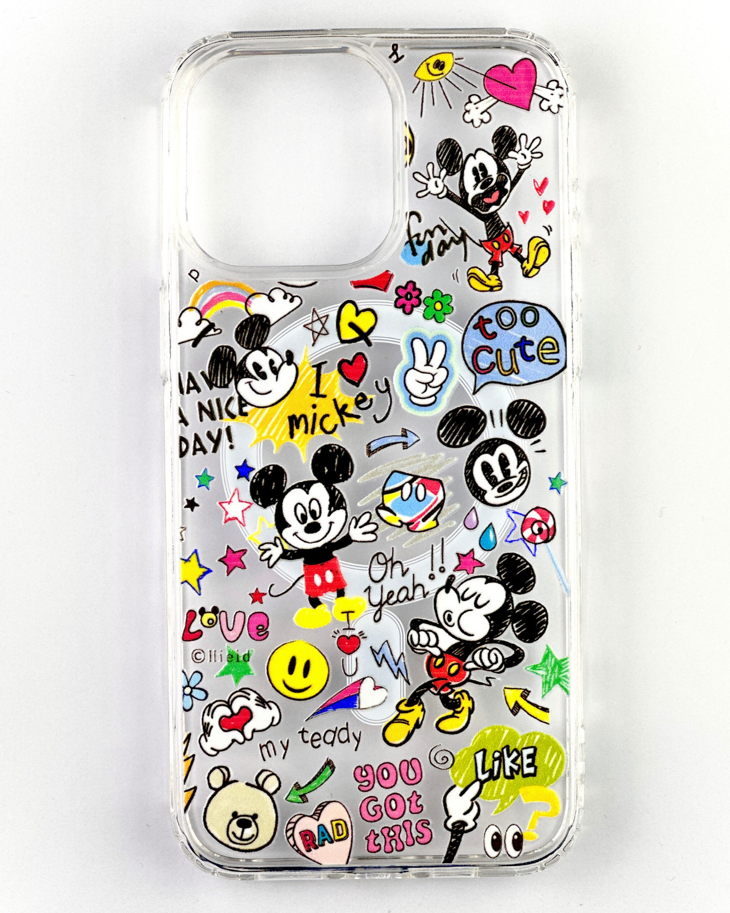 Magsafe Özellikli Kamera Çıkıntılı Micky Mouse Figürlü Micky Mix Kılıf