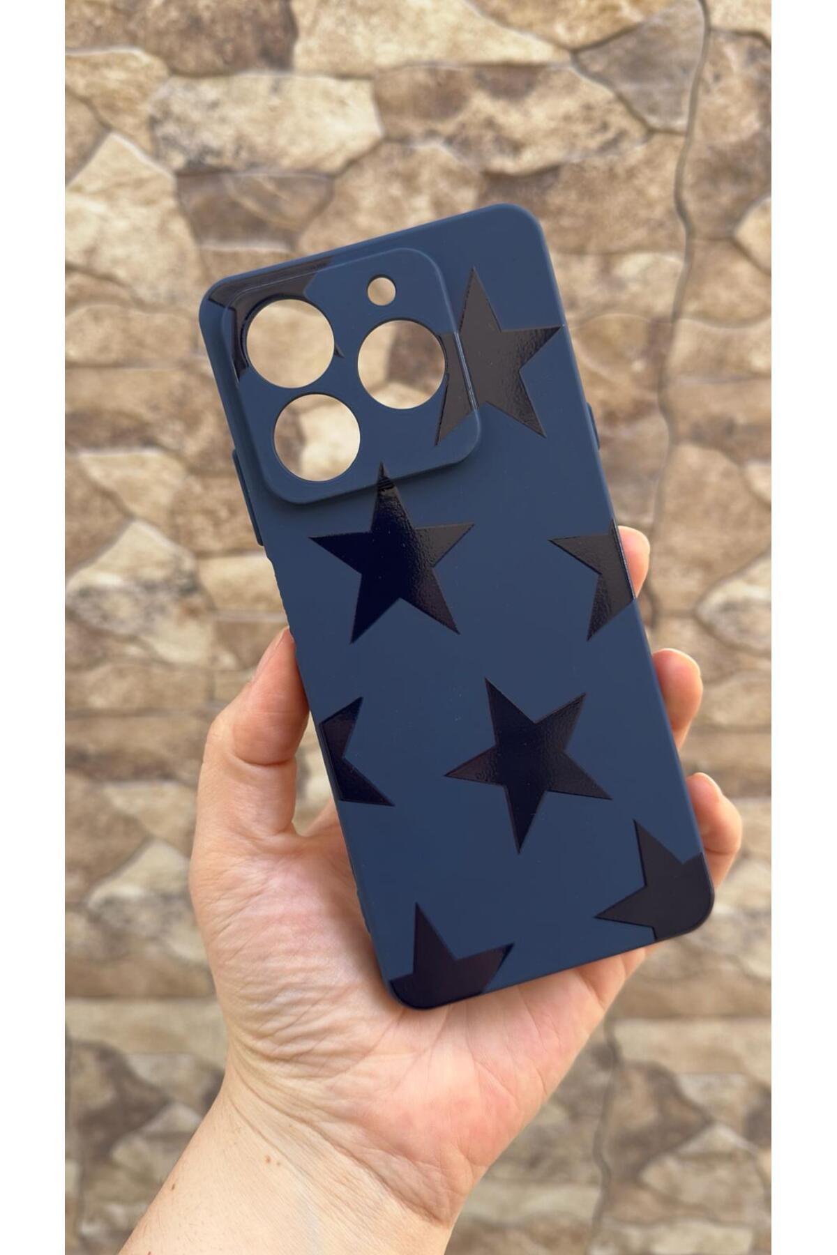 General Mobile Era 50 Uyumlu Star Silikon Darbe Emici Klasik Korumalı Rubber Kılıf