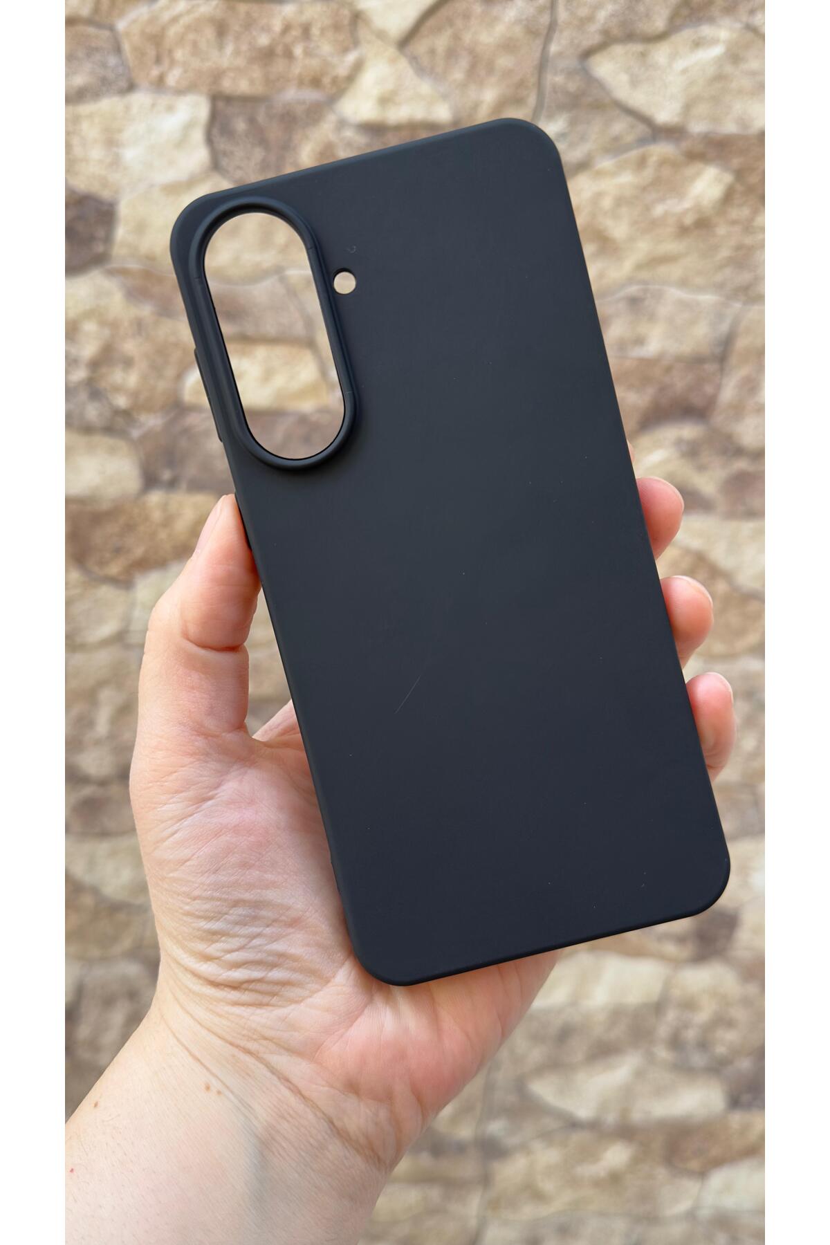 Samsung Galaxy A57 Uyumlu Silikon Darbe Emici Klasik Korumalı Rubber Kılıf