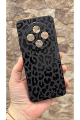 Redmi 14C Uyumlu Leopar Desenli Silikon Darbe Emici Klasik Korumalı Rubber Kılıf