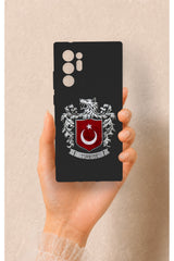Samsung Note 20 Ultra Uyumlu Türk Arma Desenli Silikon Kılıf