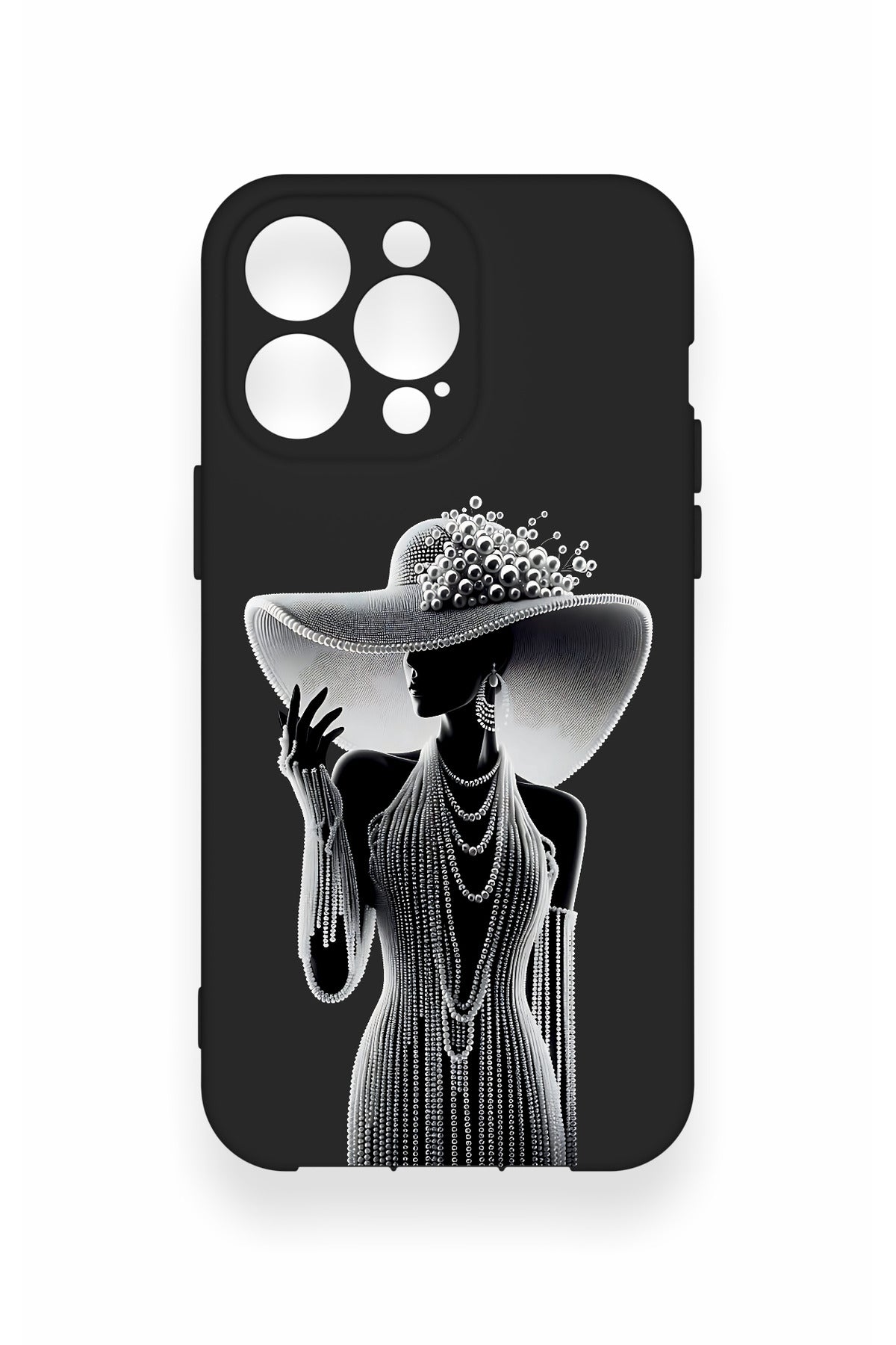 Poco X6 Pro Uyumlu Lady Desenli Silikon Kılıf