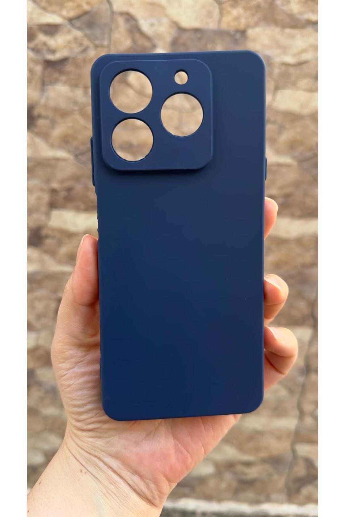 General Mobile Era 50 Uyumlu Silikon Darbe Emici Klasik Korumalı Rubber Kılıf
