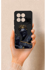 Poco X6 Pro Uyumlu King Desenli Silikon Kılıf