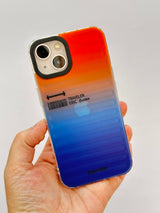 iPhone 14 Hologramlı Renk Değiştiren Kamera Çıkıntılı Trend Marka Tasarım New Design Kılıf
