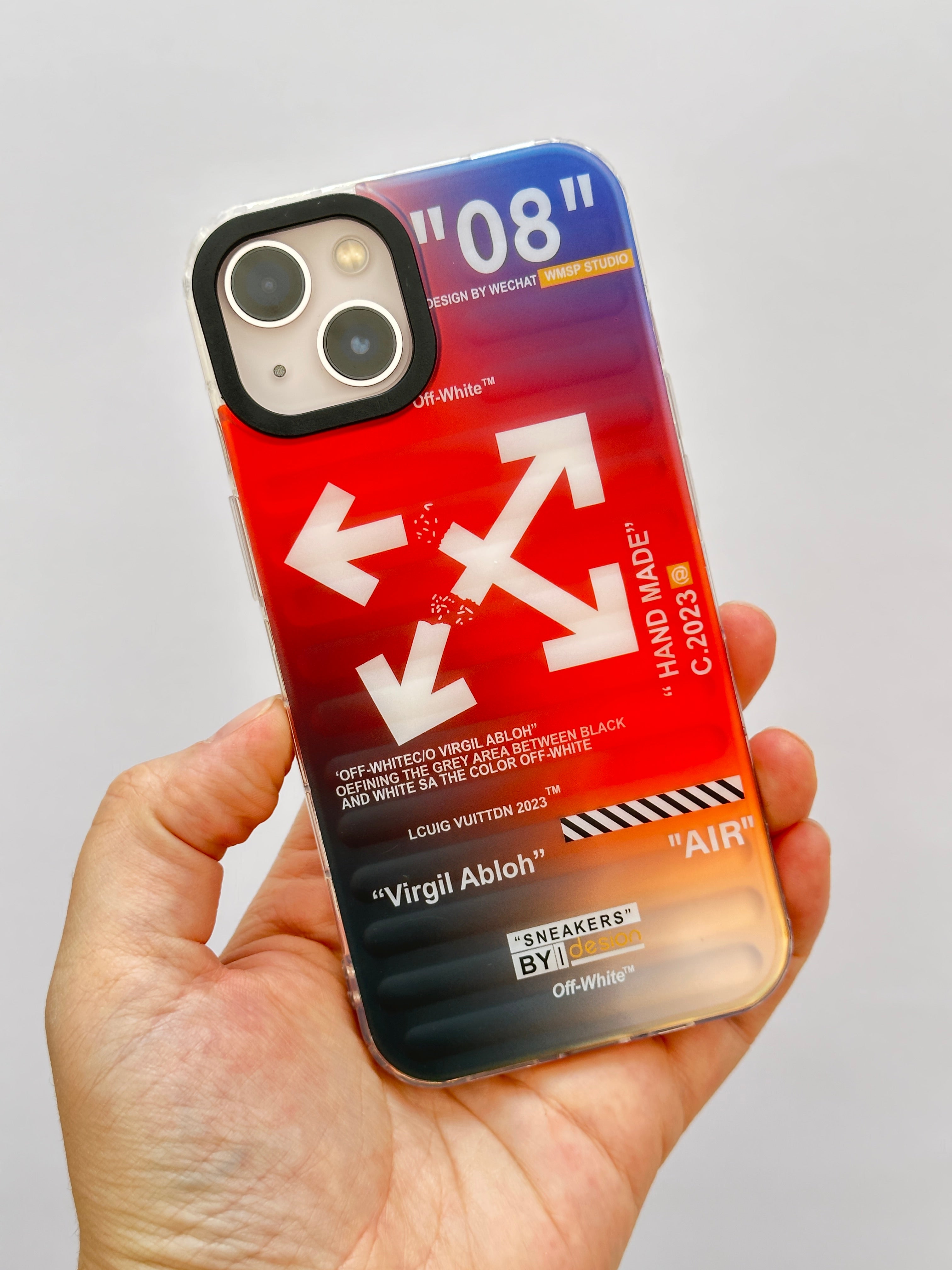iPhone 14 Hologramlı Renk Değiştiren Kamera Çıkıntılı Trend Marka Tasarım New Design Kılıf