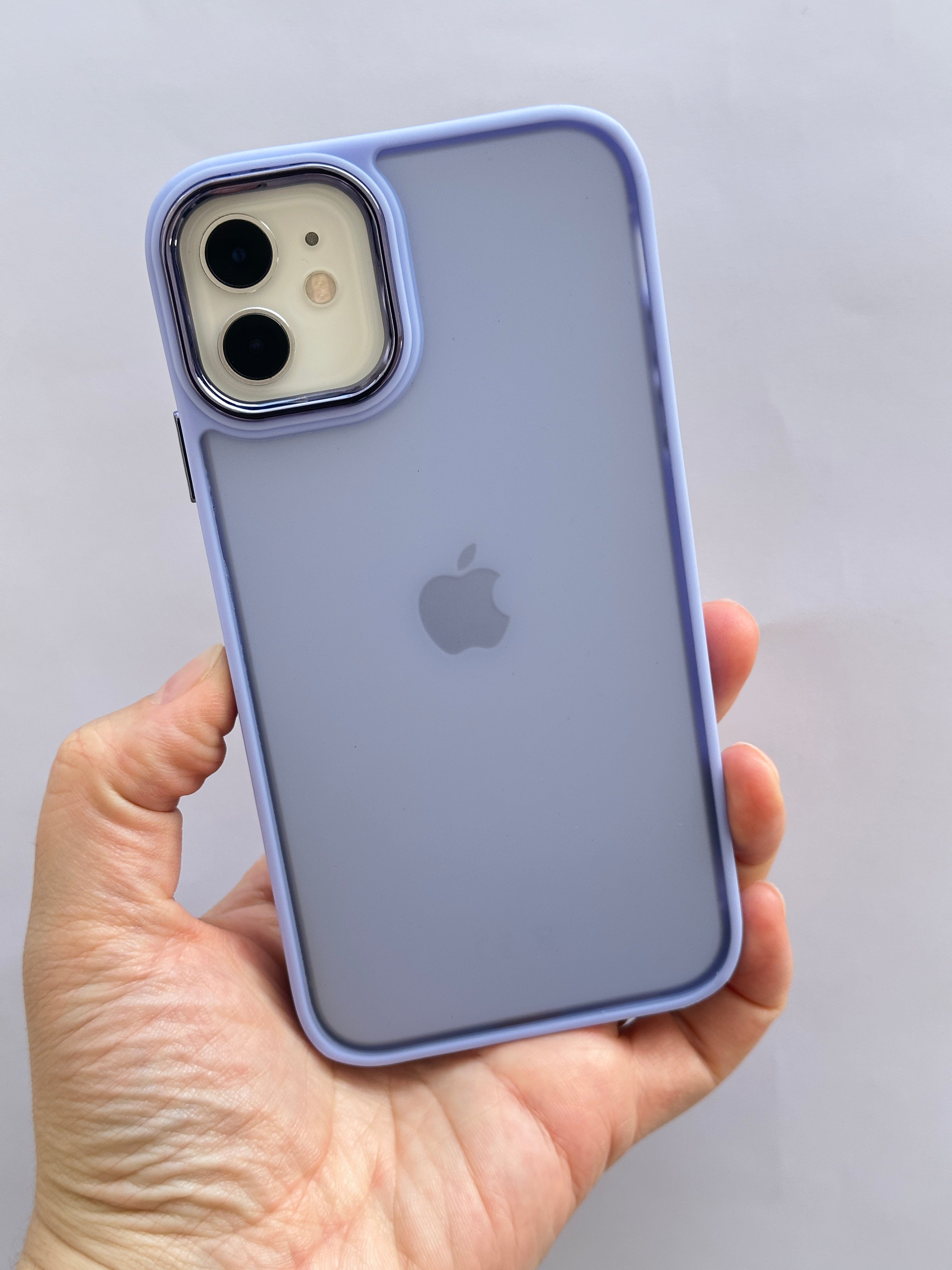 iPhone 11 Arkası Mat Yanları Mat Logo Gösteren Kamera Çıkıntılı Mat Perfect Kılıf