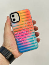 iPhone 11 Hava Boşluklu Darbe Emici Özellikli Hologramlı Renk Değiştiren Kılıf