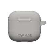 Airpods 4 Kılıf Amazingthing Airbag Köşe Tasarımlı Omni Serisi Silikon Kılıf Gri