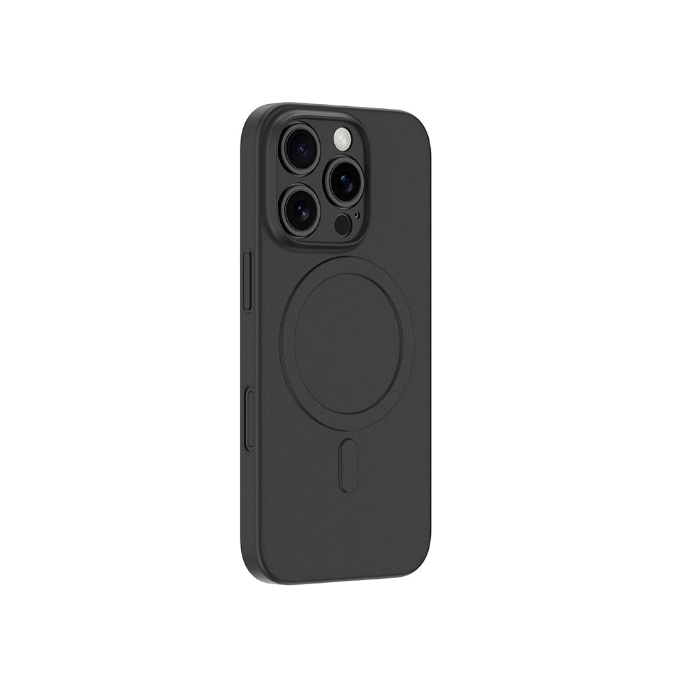 iPhone 16 Pro Kılıf Magsafe Şarj Özellikli Amazingthing Minimal Air Serisi Kapak Siyah