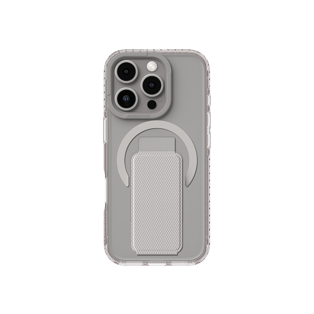 Apple iPhone 16 Pro Max Kılıf Magsafe Şarj Özellikli Standlı Amazingthing Titan Pro Plus Kapak
