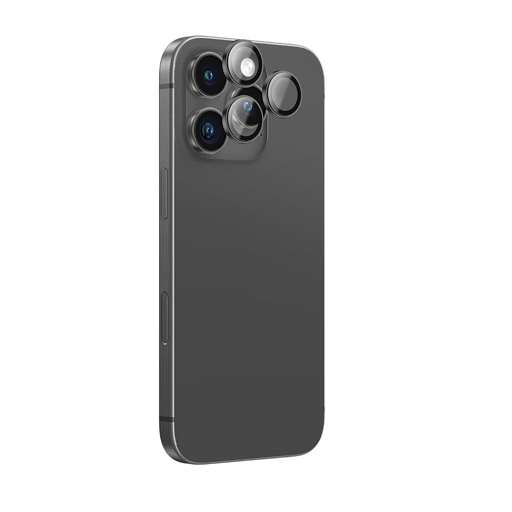 iPhone 16 Pro Max Amazingthing Anti Reflective Kamera Lens Koruyucu Uygulama Aparatlı