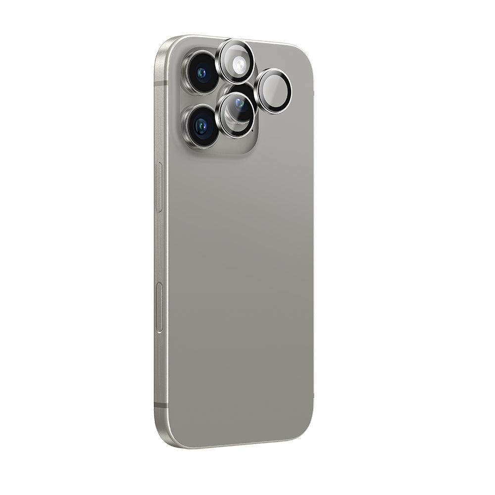 iPhone 16 Pro Max Amazingthing Anti Reflective Kamera Lens Koruyucu Uygulama Aparatlı