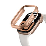 Watch 10 46mm Amazingthing Radix Minimal FrameLite Sert PC Kasa Koruyucu Rose Gold